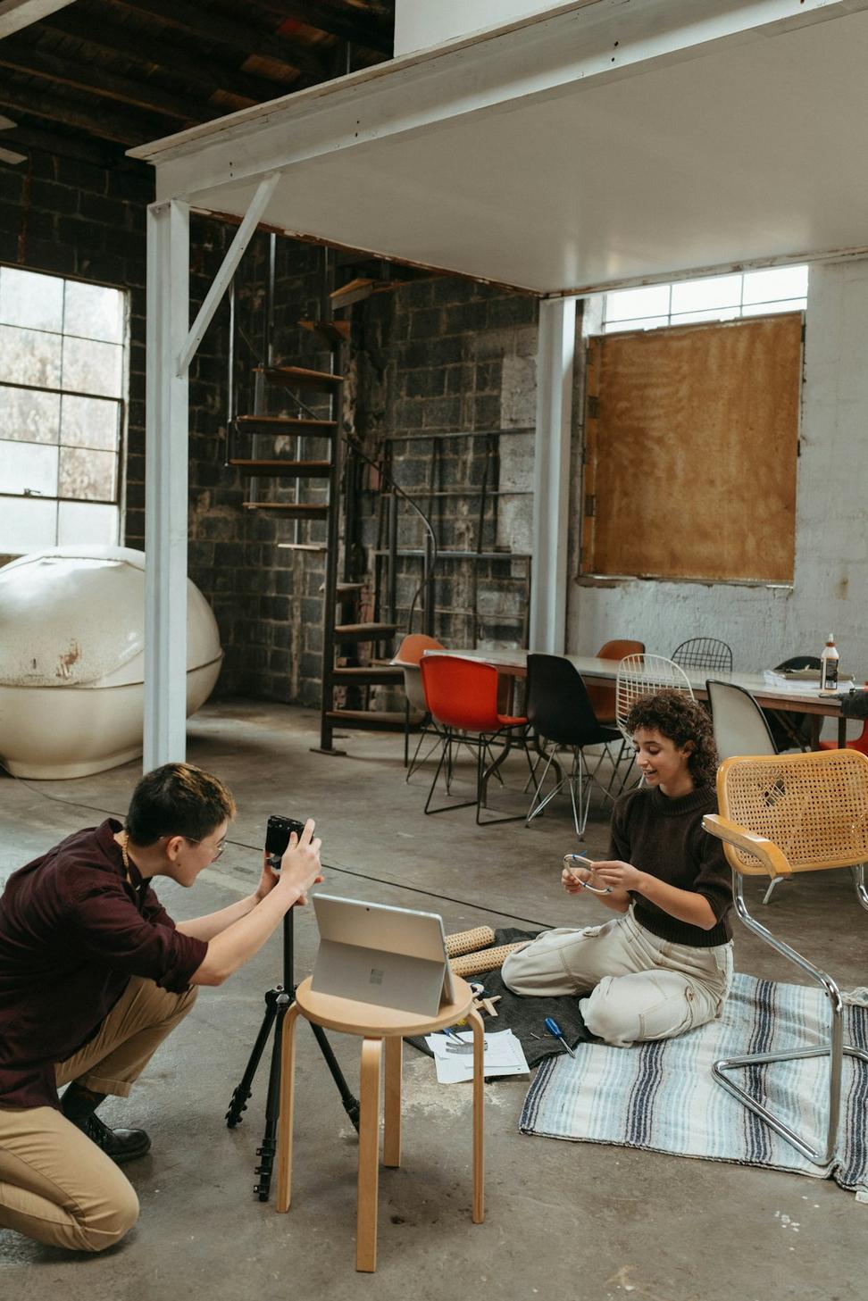 Architecture studio workspace
